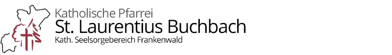 Grafik im Kopf der Homepage Pfarrei St. Laurentius Buchbach