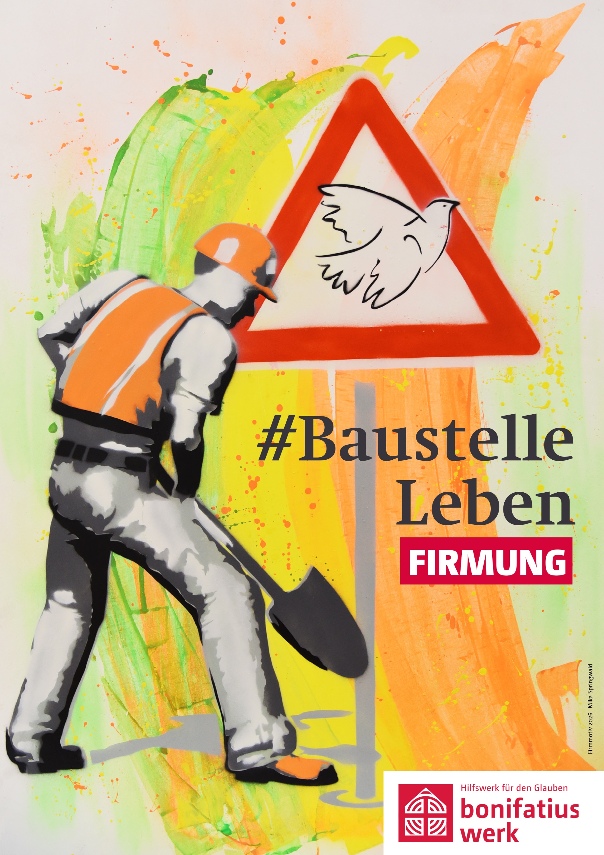 Firmung 2026 Motivplakat Bonifatiuswerk